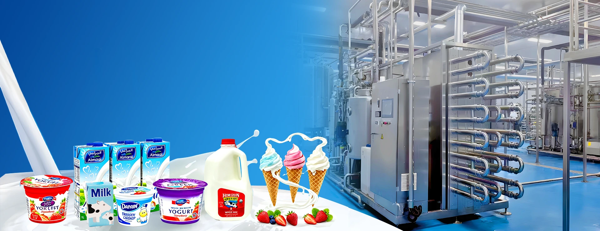 China Dairy Production Line Vervaardiger