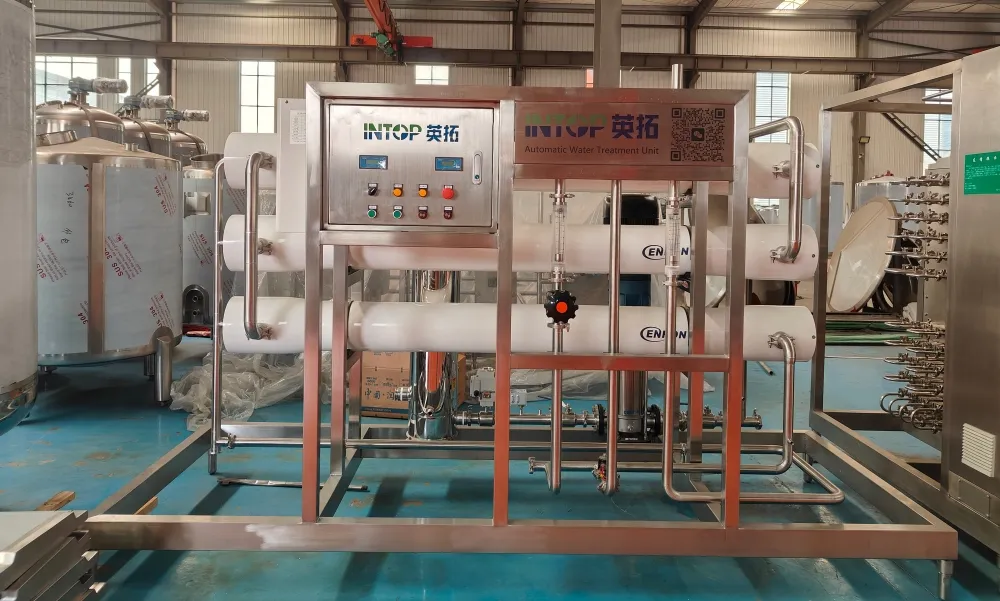 Hoe werk 'n waterbehandelingstelsel in 'n drankproduksielyn?