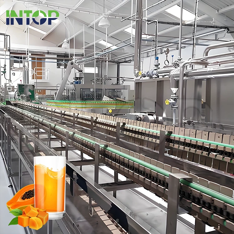 Papaja-sap-produksielyn