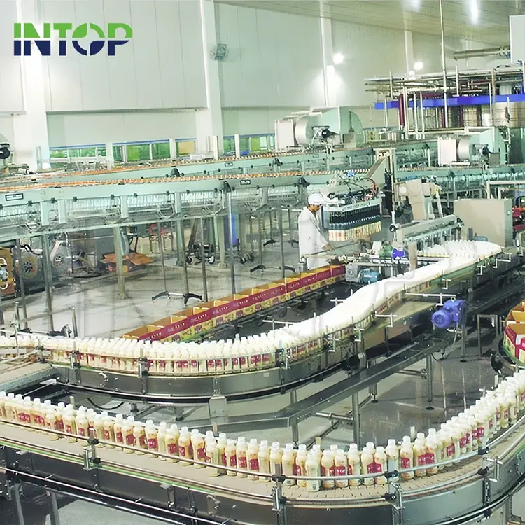 Gepasteuriseerde melkproduksielyn